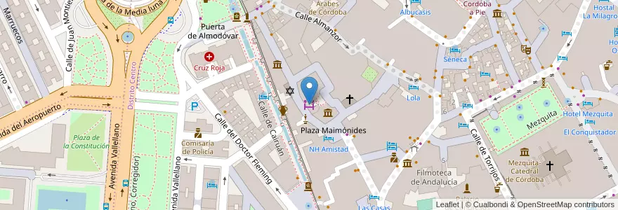 Mapa de ubicacion de Zoco Municipal en 西班牙, 安达鲁西亚, Córdoba, Córdoba.