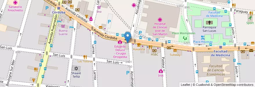 Mapa de ubicacion de Zoe, Balvanera en アルゼンチン, Ciudad Autónoma De Buenos Aires, ブエノスアイレス.