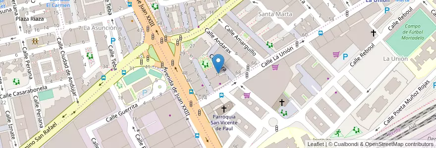 Mapa de ubicacion de Zona Oficial de Cruce BookCrossing en 西班牙, 安达鲁西亚, Málaga, Málaga-Costa Del Sol, Málaga.