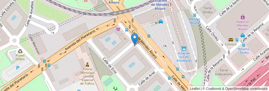 Mapa de ubicacion de Zönna Kebab en إسبانيا, منطقة مدريد, منطقة مدريد, Área Metropolitana De Madrid Y Corredor Del Henares, مدريد.