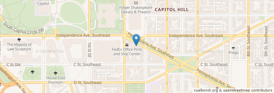 Mapa de ubicacion de Sonoma Restaurant and Wine Bar en United States, Washington, D.C., Washington.