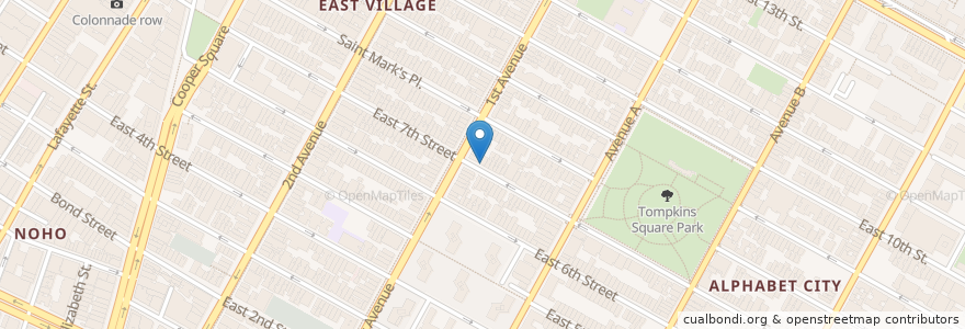 Mapa de ubicacion de Luke's Lobster en Соединённые Штаты Америки, Нью-Йорк, Нью-Йорк, Округ Нью-Йорк, Manhattan Community Board 3, Манхэттен.