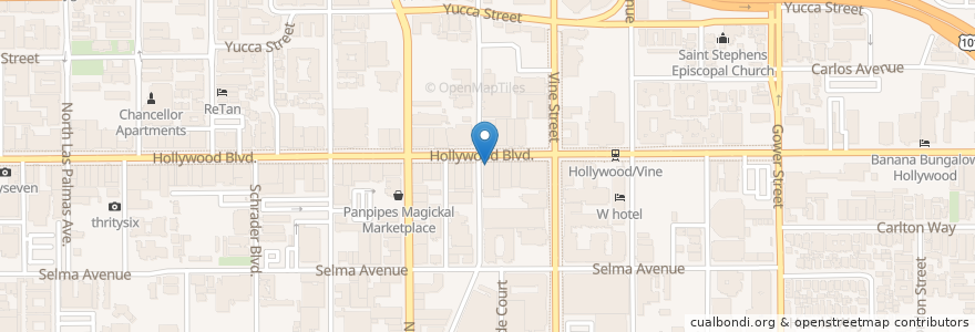Mapa de ubicacion de Juicy Burger en Amerika Syarikat, California, Los Angeles County, Los Angeles.