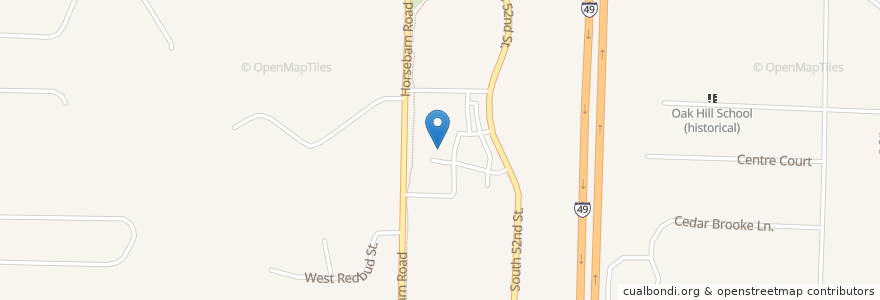 Mapa de ubicacion de Dr. Philip A. Woodworth, MD - General Surgery en Amerika Syarikat, Arkansas, Benton County, Rogers.
