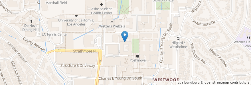 Mapa de ubicacion de Seasnet Cafe en アメリカ合衆国, カリフォルニア州, Los Angeles County, ロサンゼルス.