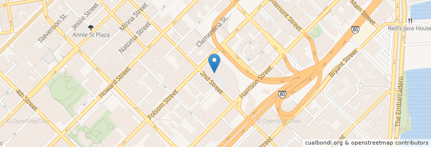 Mapa de ubicacion de Lee's Deli en Estados Unidos De América, California, San Francisco, San Francisco.