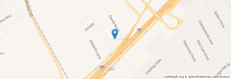 Mapa de ubicacion de Livingway Family Life Center en Vereinigte Staaten Von Amerika, Texas, Bexar County, Live Oak.