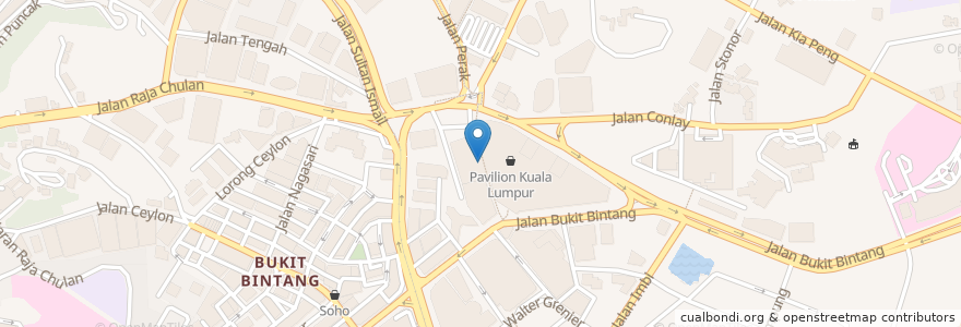 Mapa de ubicacion de Dadi en Maleisië, Selangor, Kuala Lumpur.