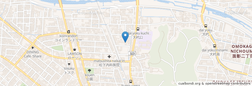 Mapa de ubicacion de メンタルリカバリーセンター幡病院 en ژاپن, 鳥取県, 鳥取市.