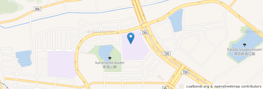 Mapa de ubicacion de 市立富士小学校 en 日本, 兵库县/兵庫縣, 三田市.