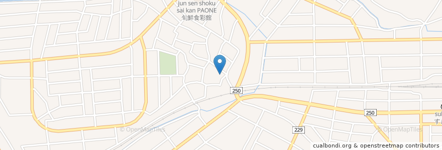 Mapa de ubicacion de 赤穂塩屋郵便局 en 日本, 兵庫県, 赤穂市.