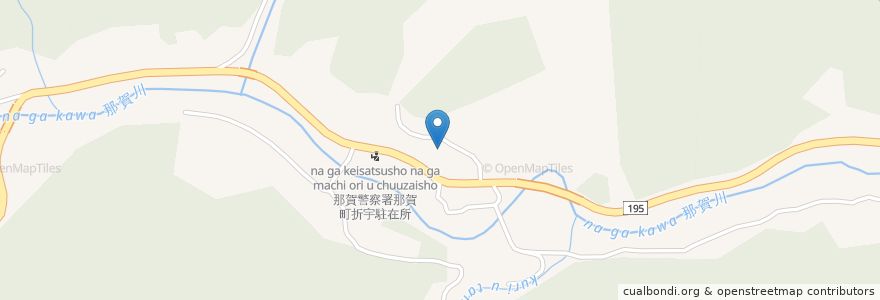 Mapa de ubicacion de 北川幼稚園 en Japan, Präfektur Tokushima, 那賀郡, 那賀町.