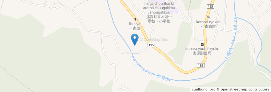 Mapa de ubicacion de 那賀町木頭図書館 en ژاپن, 徳島県, 那賀郡, 那賀町.