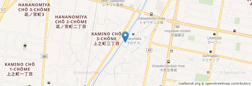 Mapa de ubicacion de くにとう幼稚園 en Japonya, 香川県, 高松市.