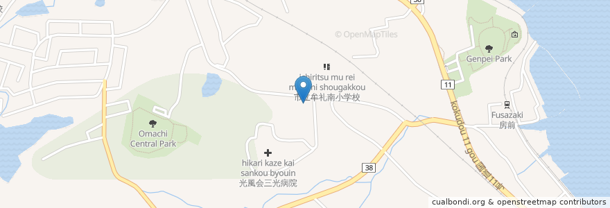 Mapa de ubicacion de さぬき警察署原駐在所 en 日本, 香川県, 高松市.