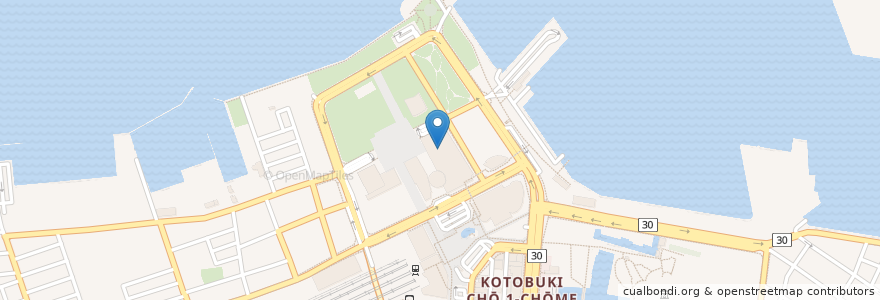 Mapa de ubicacion de 中小企業基盤整備機構 en 일본, 가가와현, 高松市.