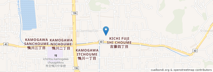 Mapa de ubicacion de 市立潮見小学校 en 日本, 愛媛県, 松山市.