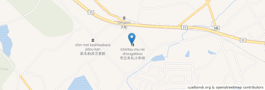 Mapa de ubicacion de 市立牟礼小学校 en Japão, 香川県, 高松市.