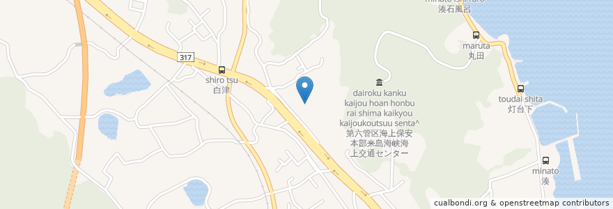 Mapa de ubicacion de 市立近見小学校 en ژاپن, 愛媛県, 今治市.