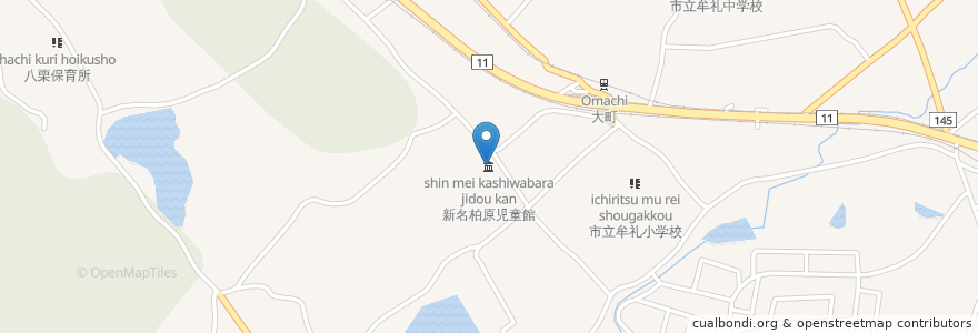 Mapa de ubicacion de 新名柏原児童館 en Japan, 香川県, 高松市.