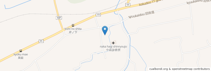 Mapa de ubicacion de 新居浜萩生保育園 en Japan, Präfektur Ehime, 新居浜市.
