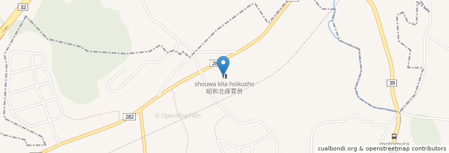 Mapa de ubicacion de 昭和北保育所 en 日本, 香川県.