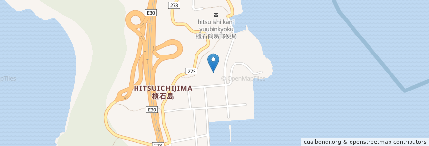 Mapa de ubicacion de 櫃石幼稚園 en Япония, Кагава, 坂出市.