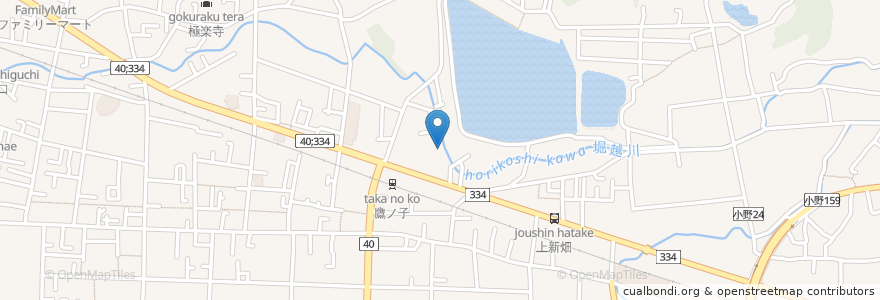 Mapa de ubicacion de 聖光会鷹の子病院 en 日本, 爱媛县, 松山市.