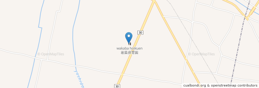 Mapa de ubicacion de 若葉保育園 en ژاپن, 香川県, 高松市.