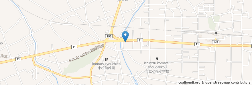 Mapa de ubicacion de 西条西警察署小松駐在所 en 일본, 에히메현, 西条市.
