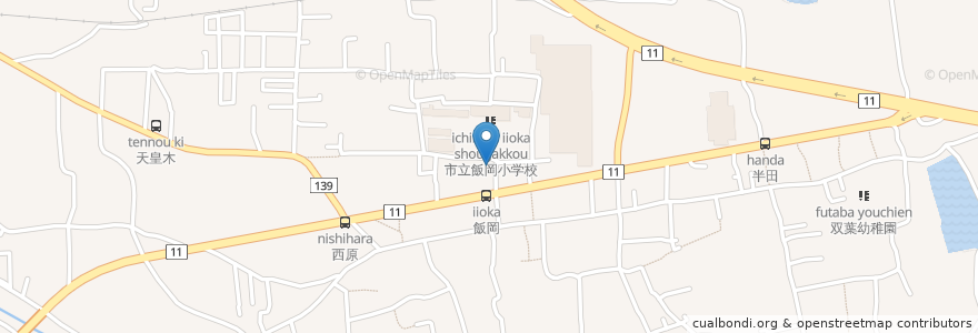 Mapa de ubicacion de 西条警察署飯岡駐在所 en Japón, Prefectura De Ehime, 西条市.