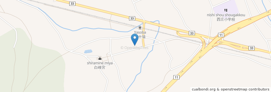 Mapa de ubicacion de 金花保育園 en ژاپن, 香川県, 坂出市.