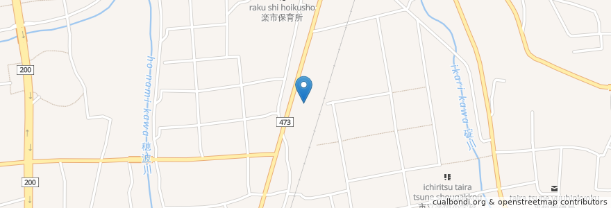Mapa de ubicacion de 三宅脳神経外科病院 en Japonya, 福岡県, 飯塚市.