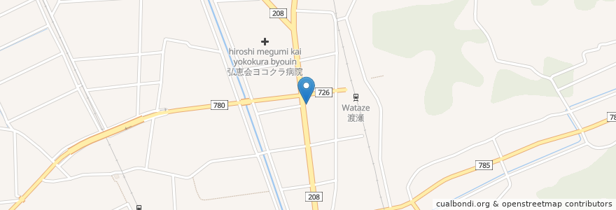 Mapa de ubicacion de 大牟田警察署高田交番 en 일본, 후쿠오카현, みやま市.