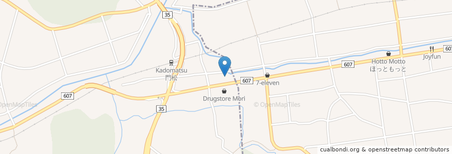 Mapa de ubicacion de 片井整形外科病院 en Jepun, 福岡県, 糟屋郡.