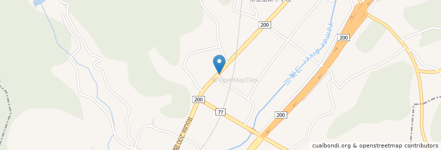 Mapa de ubicacion de 筑紫野警察署山家駐在所 en 日本, 福岡県, 筑紫野市.