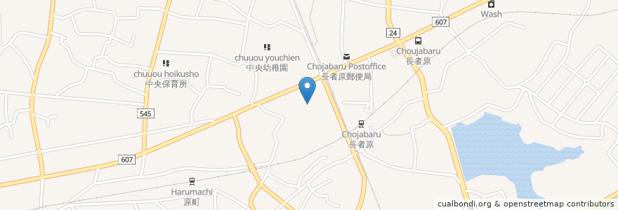 Mapa de ubicacion de Kasuya Town Library en Japan, Fukuoka Prefecture, Kasuya County, Kasuya.