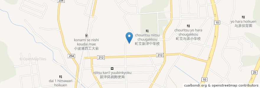 Mapa de ubicacion de 苅田町立図書館　返却ポスト en 日本, 福岡県, 京都郡, 苅田町.