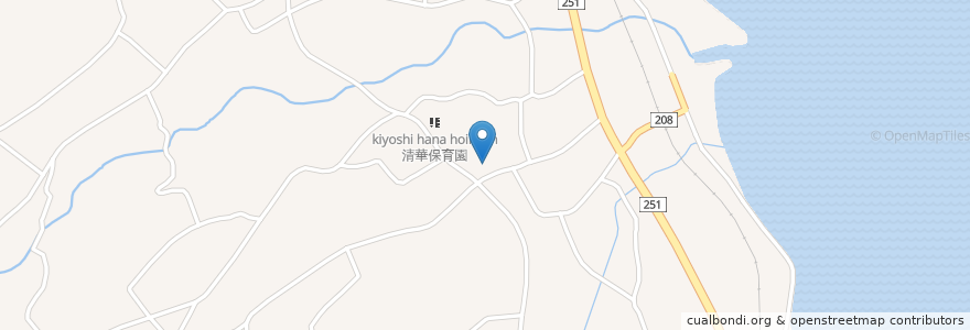 Mapa de ubicacion de 三之沢簡易郵便局 en 日本, 长崎县, 岛原市.