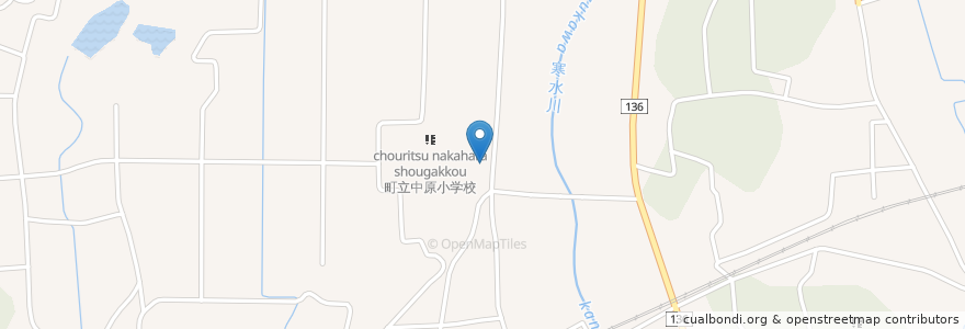 Mapa de ubicacion de 中原幼稚園 en Japão, 佐賀県, 三養基郡, みやき町.