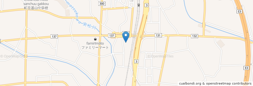 Mapa de ubicacion de 好古堂高尾病院 en 일본, 사가현, 三養基郡, 基山町.