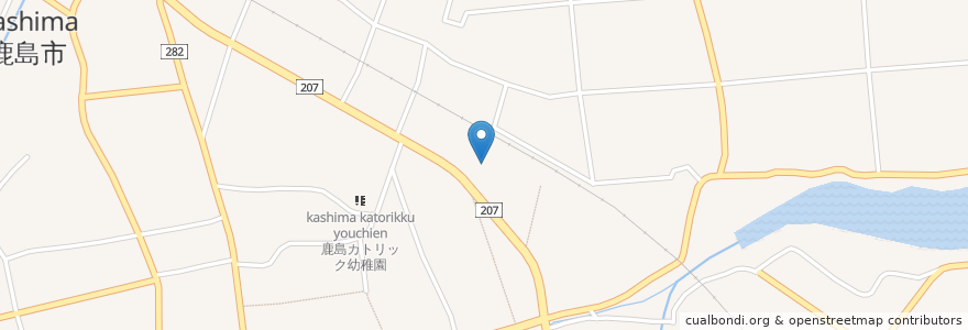 Mapa de ubicacion de 鹿島保育園 en Japan, Saga Prefecture, Kashima.
