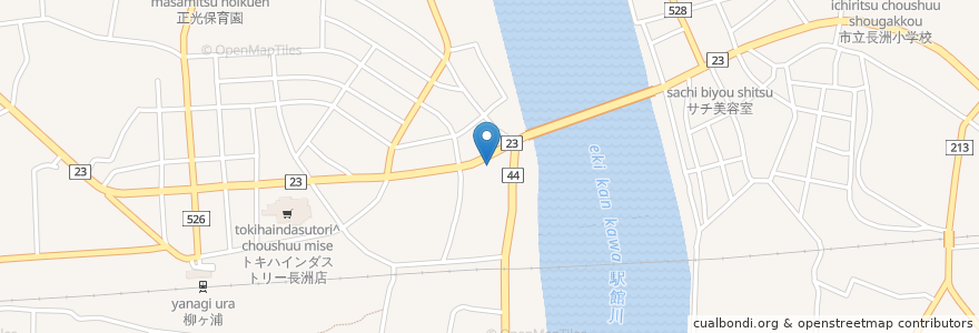 Mapa de ubicacion de 江須賀簡易郵便局 en Japão, 大分県, 宇佐市.