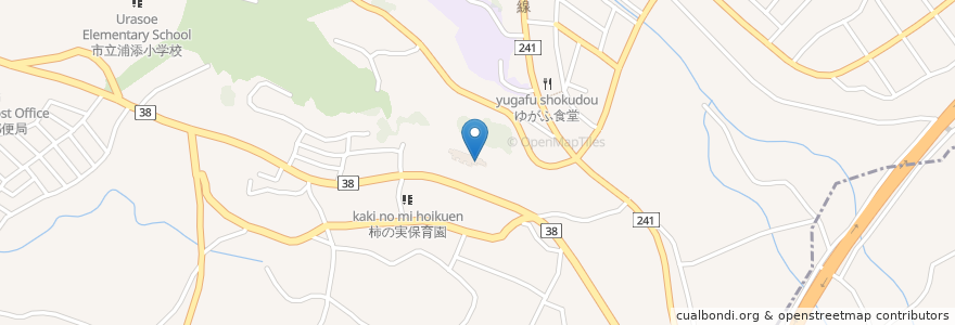 Mapa de ubicacion de 浦添市消防署 en Japão, 沖縄県, 浦添市.
