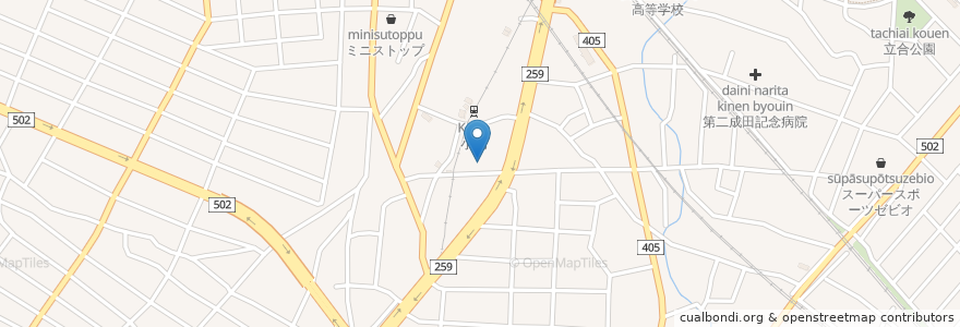 Mapa de ubicacion de 伊藤病院 en Japan, Aichi Prefecture, Toyohashi.