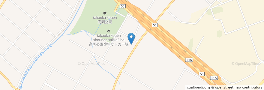 Mapa de ubicacion de 南消防署高岡出張所 en Giappone, Prefettura Di Aichi, Toyota.