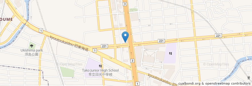Mapa de ubicacion de 名古屋市消防局瑞穂消防署堀田出張所 en Japón, Prefectura De Aichi, Nagoya, 瑞穂区.