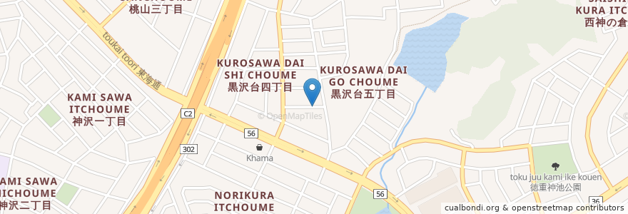 Mapa de ubicacion de 市立常安小学校 en 일본, 아이치현, 나고야 시, 緑区.