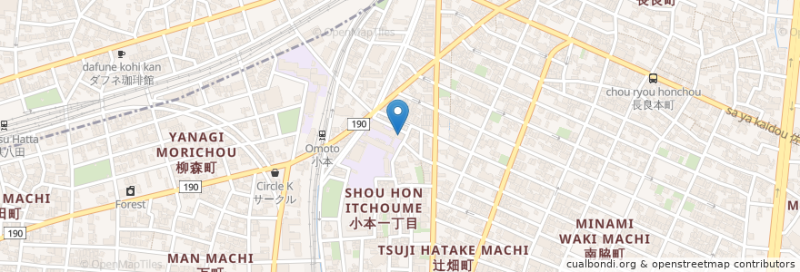 Mapa de ubicacion de 常磐幼稚園 en Japonya, 愛知県, 名古屋市, 中川区.