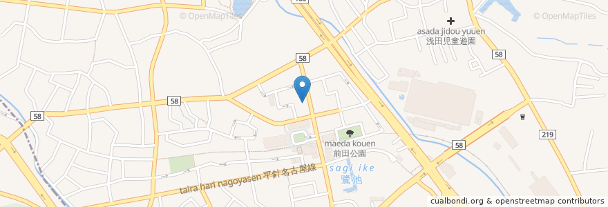 Mapa de ubicacion de 日進赤池郵便局 en 日本, 愛知県, 日進市.